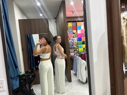 Clothes made at 41 Tailor Hoi An, photo by a customer (Poppy Thomas)