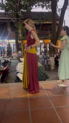 Clothes made at 41 Tailor Hoi An Cloth Market, photo by a customer (Sarita Elgart H.)