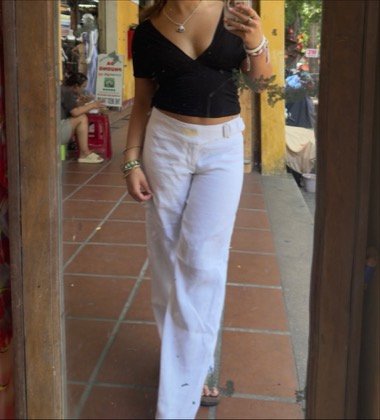 Clothes made at 41 Tailor Hoi An Cloth Market, photo by a customer (Hanna Hasenpflug)