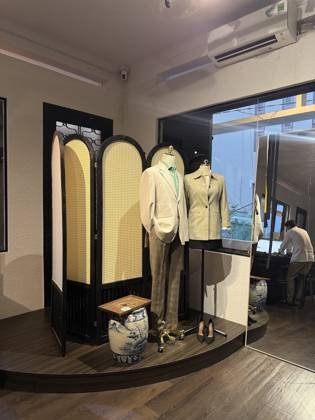 Clothes made at A Dong Silk Saigon, photo by a customer (Aidan Valayadum)