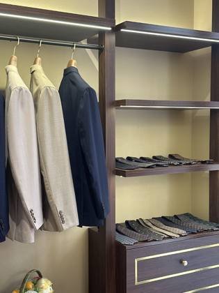 Clothes made at Aiguille Bespoke Tailoring, photo by a customer (Vi Anh Ngô Kiều)