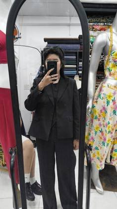 Clothes made at An Viet Custom Tailor, photo by a customer (Alaska Lee Yi Ting)