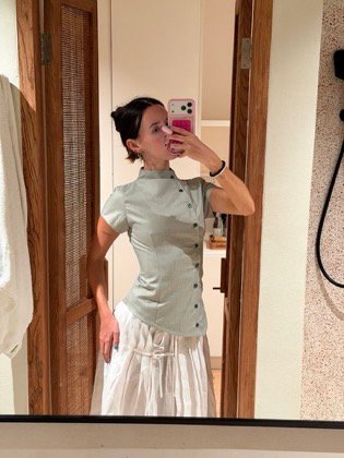 Clothes made at Anh Bang Custom Tailor, photo by a customer (kitty flannelly)