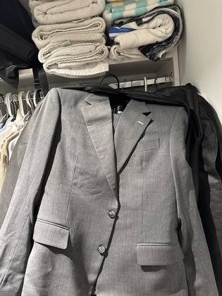 Clothes made at August Tailor, photo by a customer (Chris V)