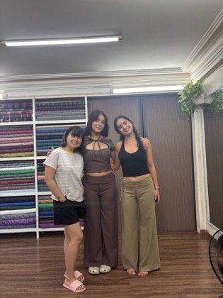 Clothes made at Ba Bi Tailor, photo by a customer (Lavinia)