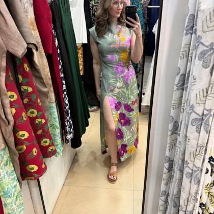 Clothes made at Bambou Silk Tailors, photo by a customer (Mikayla R)