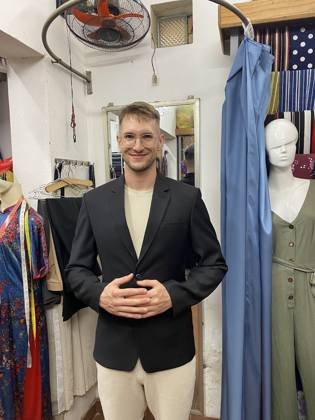 Clothes made at Bao An Tailor- Custom clothing in Vietnam, photo by a customer (Martina Fontanot)