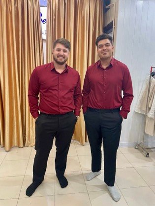 Clothes made at Be Li Tailor, photo by a customer (Katia Collins)