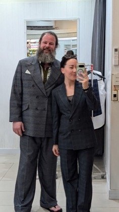 Clothes made at Be Li Tailor, photo by a customer (katalin horvath (cotty_lee))