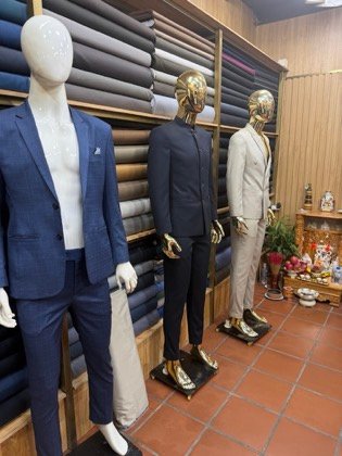 Clothes made at BEAN Tailor, photo by a customer (Kabir Ali)