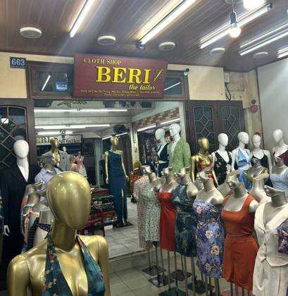 Clothes made at Beri -The Tailor, photo by a customer (Lo C)