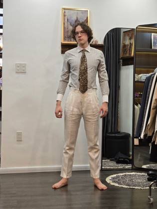 Clothes made at Berlin Kim Tailoring Đà Lạt, photo by a customer (Egor mragent)