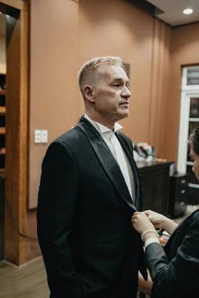 Clothes made at Bespoke Suit 3Pieces Tailor, photo by a customer (Vuong Nhi Tran)