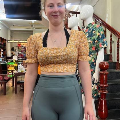 Clothes made at Bigo The Tailor, photo by a customer (Ben)