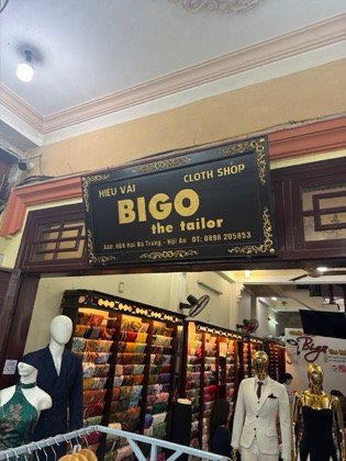 Clothes made at Bigo The Tailor, photo by a customer (Vic (smokeyr1m_vic))