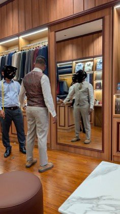Clothes made at Binh Tailor, photo by a customer (Francis Parekkadan)