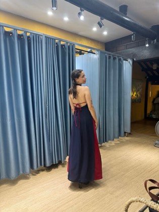 Clothes made at Blue Chic Tailor Hoi An, photo by a customer (HH)