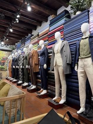 Clothes made at Blue Eye Tailor, photo by a customer (Jimmy Baquiran)