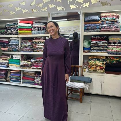 Clothes made at Blue Gecko Tailor Hoi An, photo by a customer (Journey49038421995)