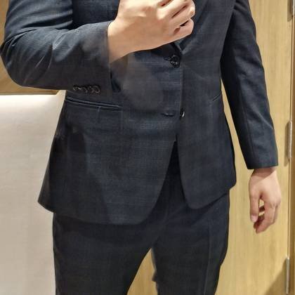 Clothes made at Blue Lantern Tailor &Design, photo by a customer (Shaun Alexander)