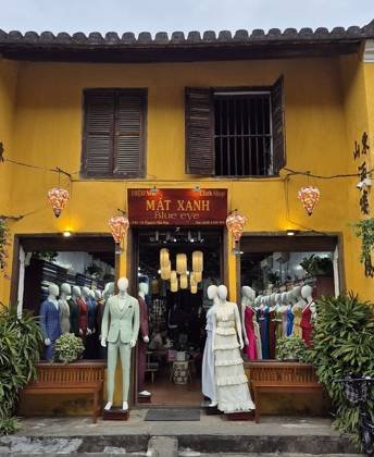 Clothes made at Blue Lantern Tailor &Design, photo by a customer (Steinþór G)