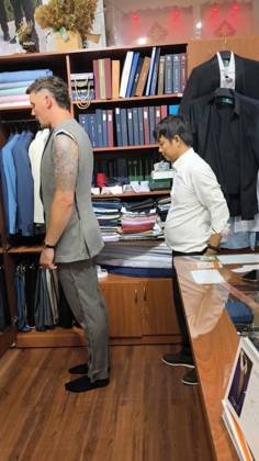 Clothes made at CaoAnh tailor, photo by a customer (Owen Garrigan (I.Fall.From.Planes))