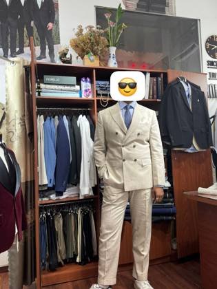 Clothes made at CaoAnh tailor, photo by a customer (ValeS)