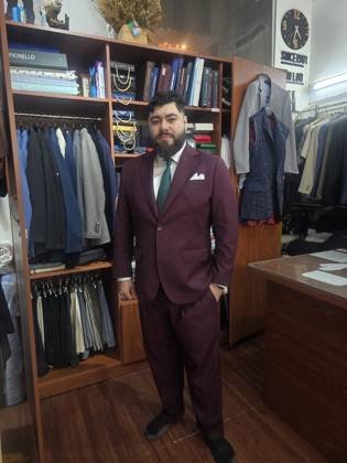 Clothes made at CaoAnh tailor, photo by a customer (Roman Peirce)