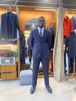 Clothes made at Carlo Pham: Bespoke Tailoring Service, photo by a customer (Jesse Boulandi)
