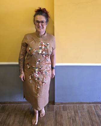 Clothes made at Chiba Boutique, photo by a customer (Susana Vijaya)