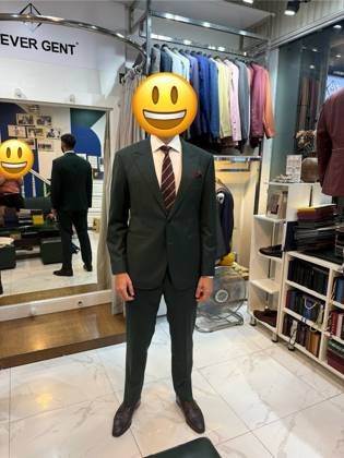 Clothes made at CleverGent: Suit Tailoring & Rental Service, photo by a customer (A Frost)