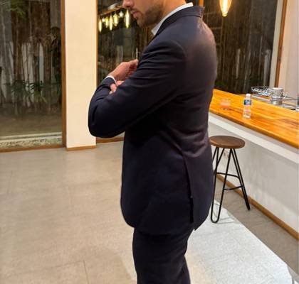 Clothes made at CleverGent: Suit Tailoring & Rental Service, photo by a customer (Sebastian S.)