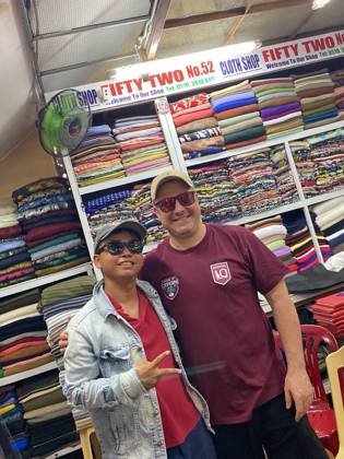 Clothes made at Clothes Shop 52 Hoi An Tailor, photo by a customer (Joshua Earl)