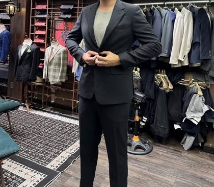 Clothes made at DUAN Tailor, photo by a customer (Xavier Wilkinson)