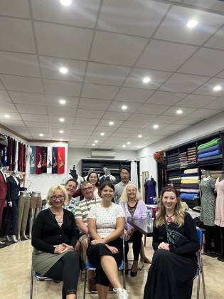 Clothes made at Duc Minh Custom Tailoring, photo by a customer (Chanti)