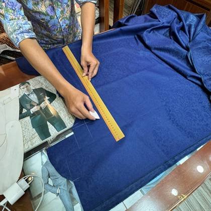 Clothes made at Đức Nhật Tailor, photo by a customer (Cruiser37000806981)