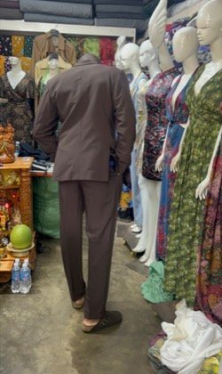 Clothes made at Dũng Design & Tailor, photo by a customer (Lulu B)