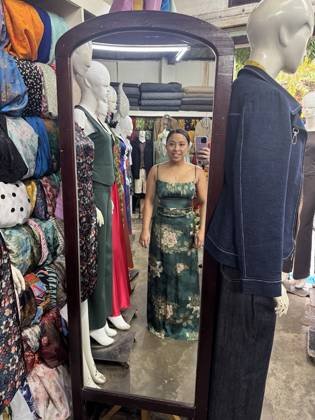 Clothes made at Dũng Design & Tailor, photo by a customer (Sophia Taing)