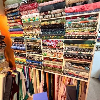 Clothes made at Elegant Silk, photo by a customer (DayTrip07908056694)