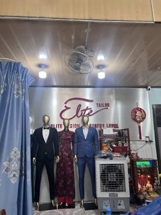 Clothes made at Elite Tailor, photo by a customer (Nicholas Ko)