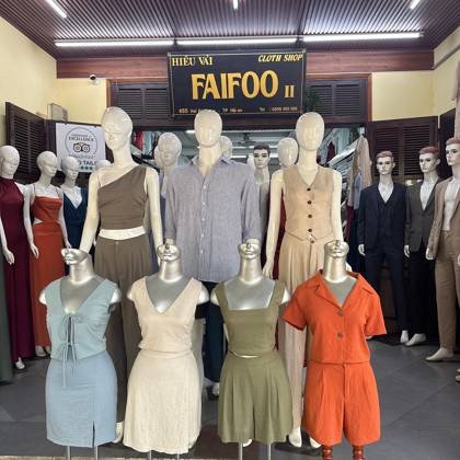 Clothes made at Faifoo tailor, photo by a customer (Milla B)