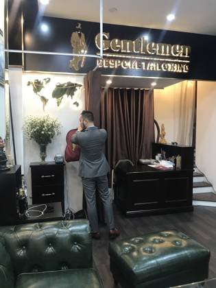 Clothes made at Gentlemen Bespoke Tailor Shop, photo by a customer (Steven King)
