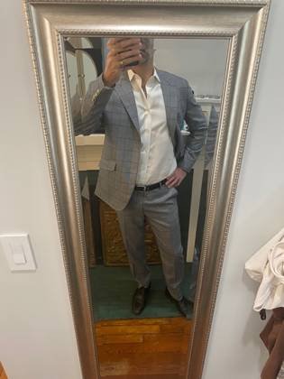 Clothes made at Gentlemen Bespoke Tailor Shop, photo by a customer (Matthew Giancarlo)