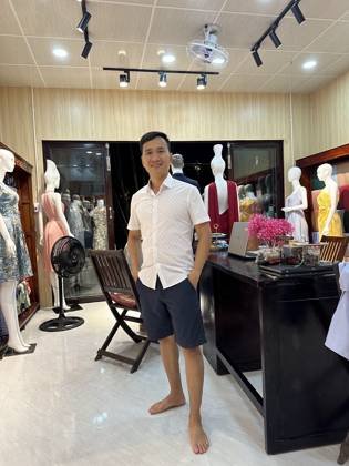 Clothes made at Golden Hand Custom Tailor, photo by a customer (Nguyen Sy Tran)