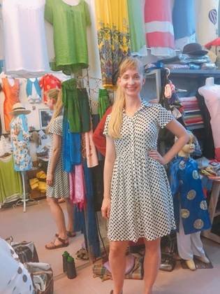 Clothes made at Grace garments, photo by a customer (marcy L)