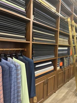 Clothes made at H&D Tailor, photo by a customer (Cade Pruitt)