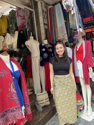 Clothes made at Hanoi Silk Art, photo by a customer (Alexandra Boulanger)