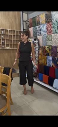 Clothes made at Hey! tailor (Custom Tailoring), photo by a customer (Imogen Gazzard)