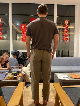 Clothes made at Hoi An Signature Tailor, photo by a customer (Ngọc Như)