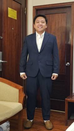 Clothes made at Huong Tailor Ben Thanh, photo by a customer (Ronald BD)